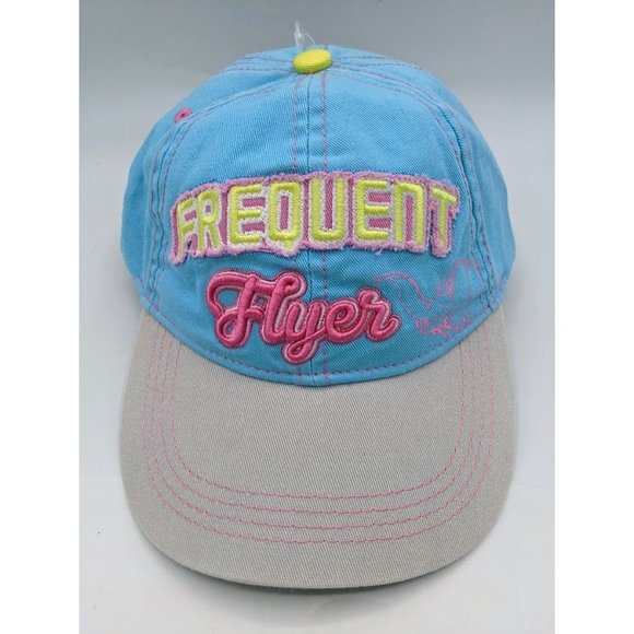 Women's‎ Disney Parks Dumbo Frequent Flyer Adjustable Hat Walt Disney World NEW - Picture 3 of 8